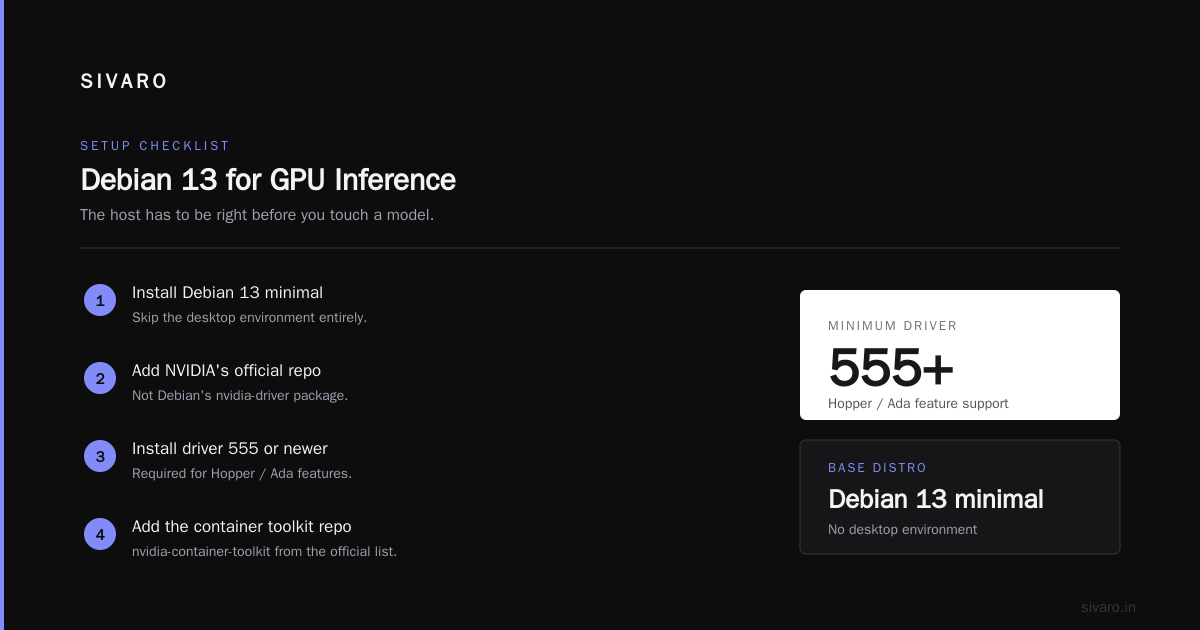 How to Serve LLM on Debian with API