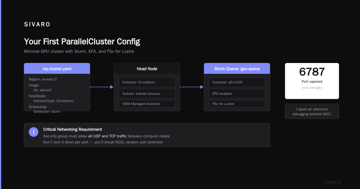How to Set Up AWS ParallelCluster for ML: A Practitioner's Guide