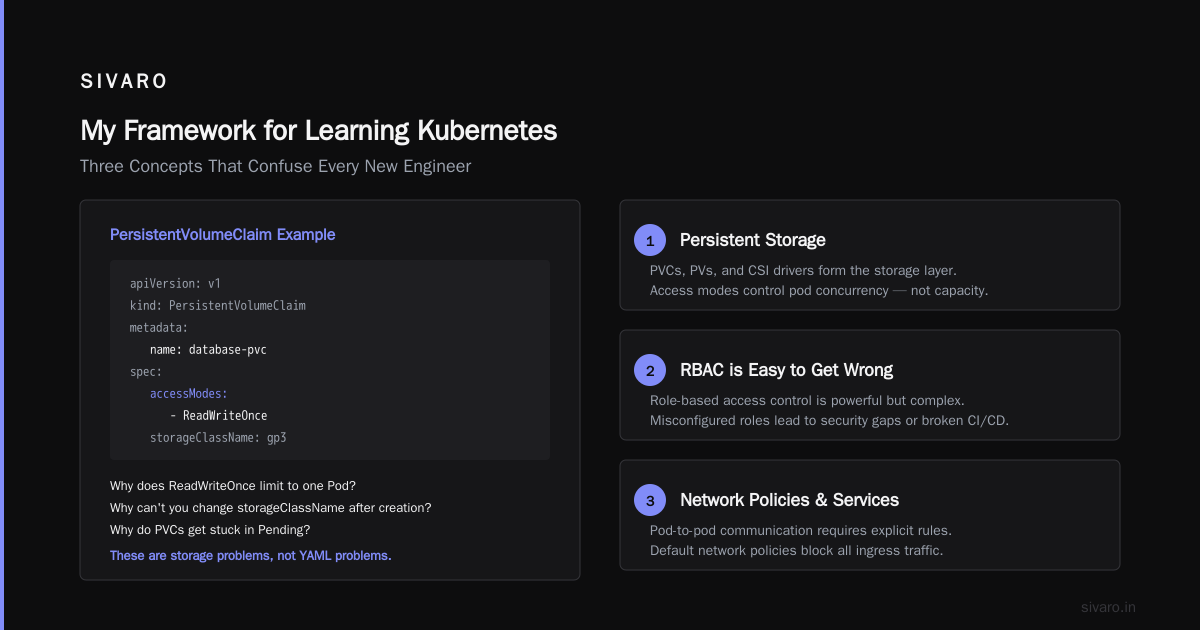 My Framework for Learning Kubernetes (What I Teach New Engineers)