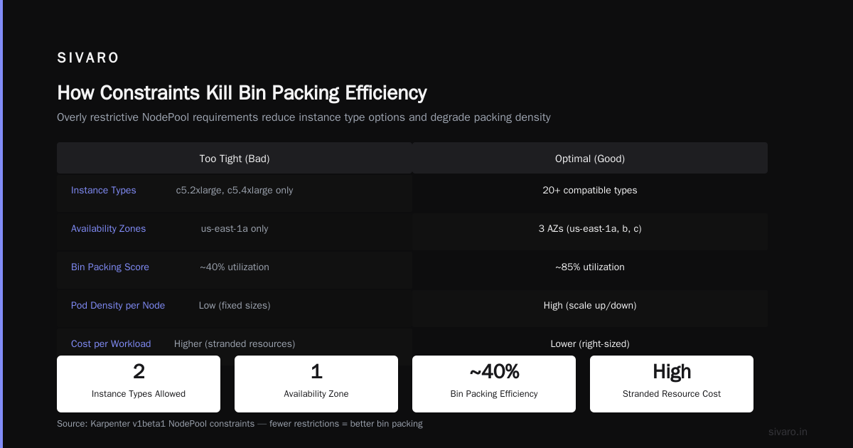 Karpenter Bin Packing: Best Practices for Cost & Performance