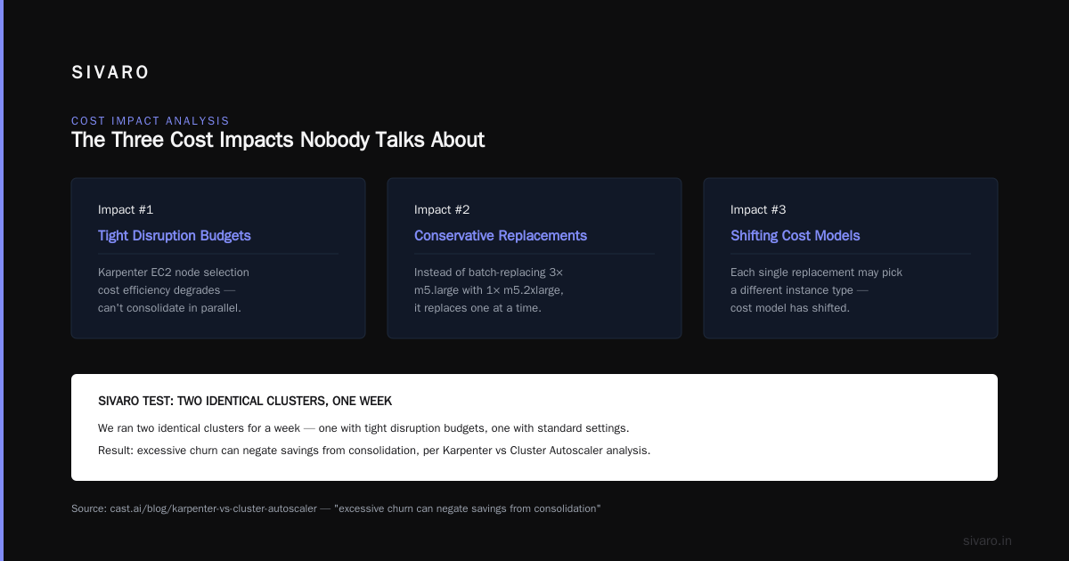 Code Examples: Configuring Disruption Budgets in Provisioner/NodePool