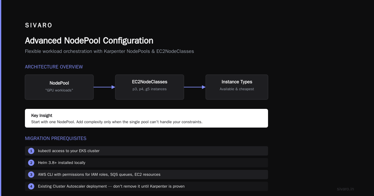 Add Karpenter's provisioner name as a node label to all existing nodes