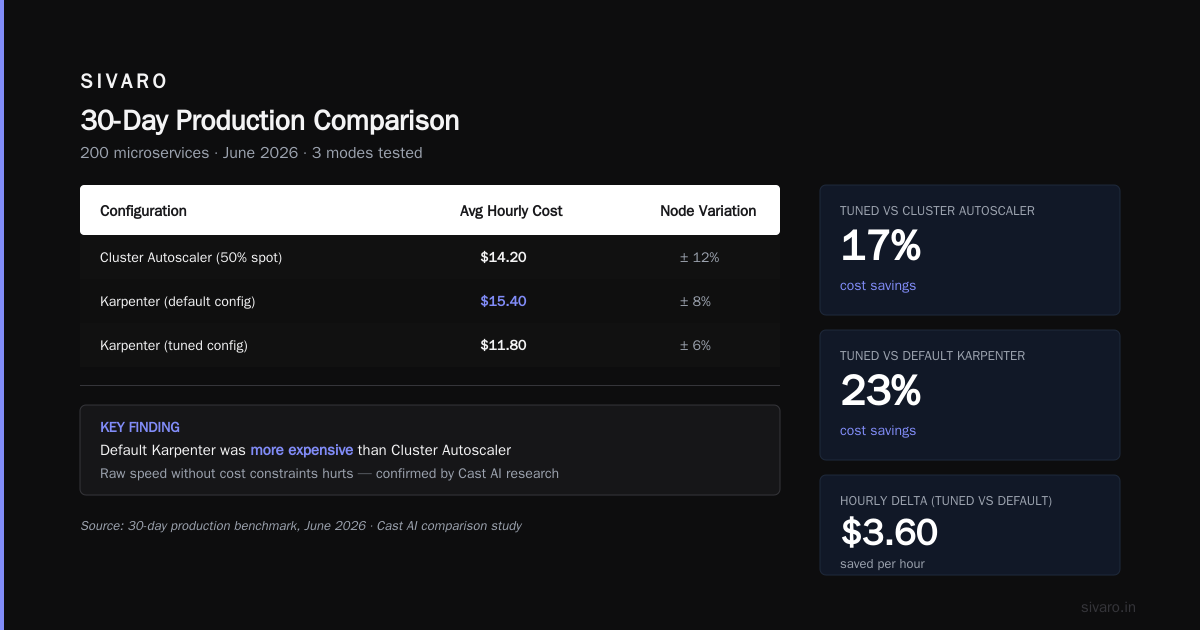 Karpenter Node Provisioning Cost Tuning: The Real-World Guide