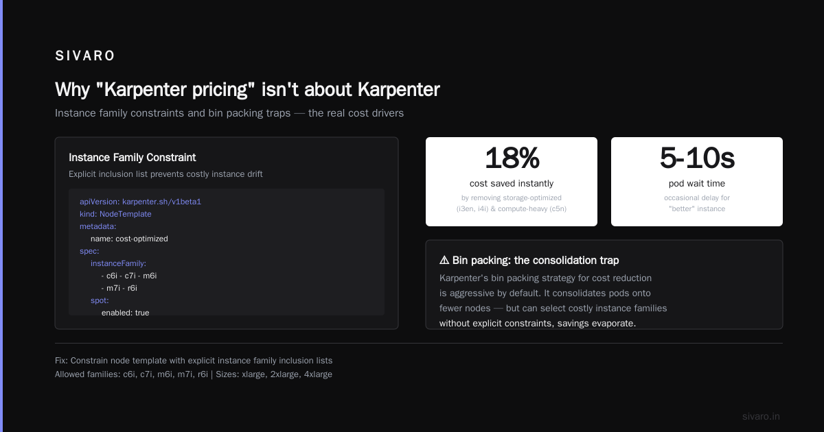 Karpenter Pricing Model Explained: The Real Cost of Node Automation