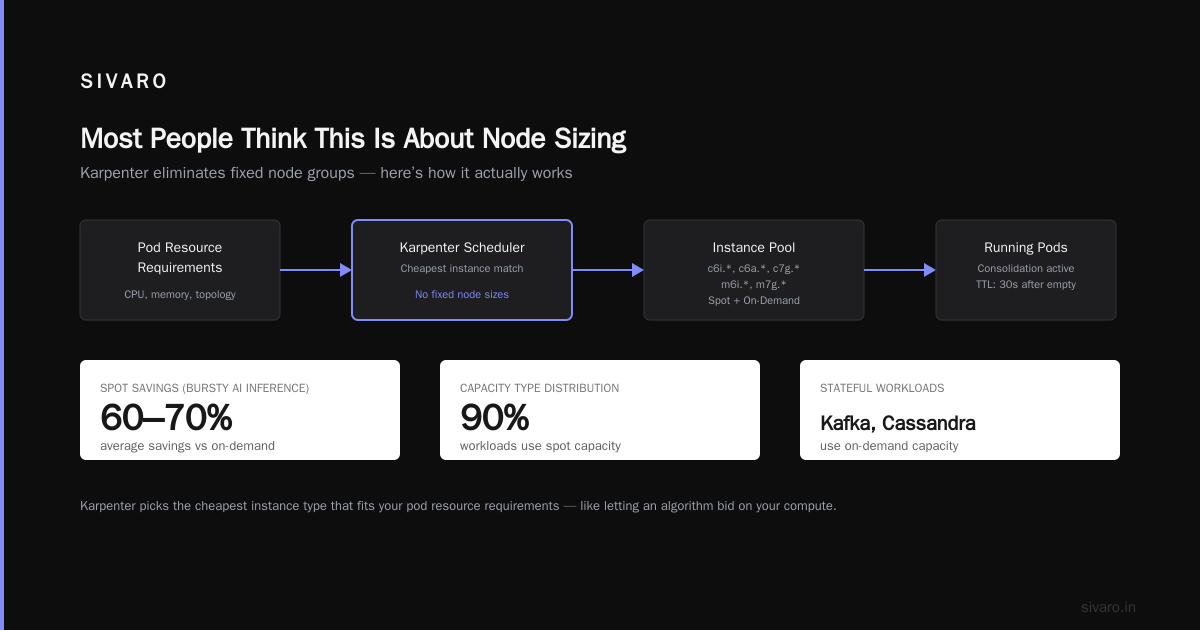 Karpenter Saves 47% on Kubernetes — Here’s How We Did It