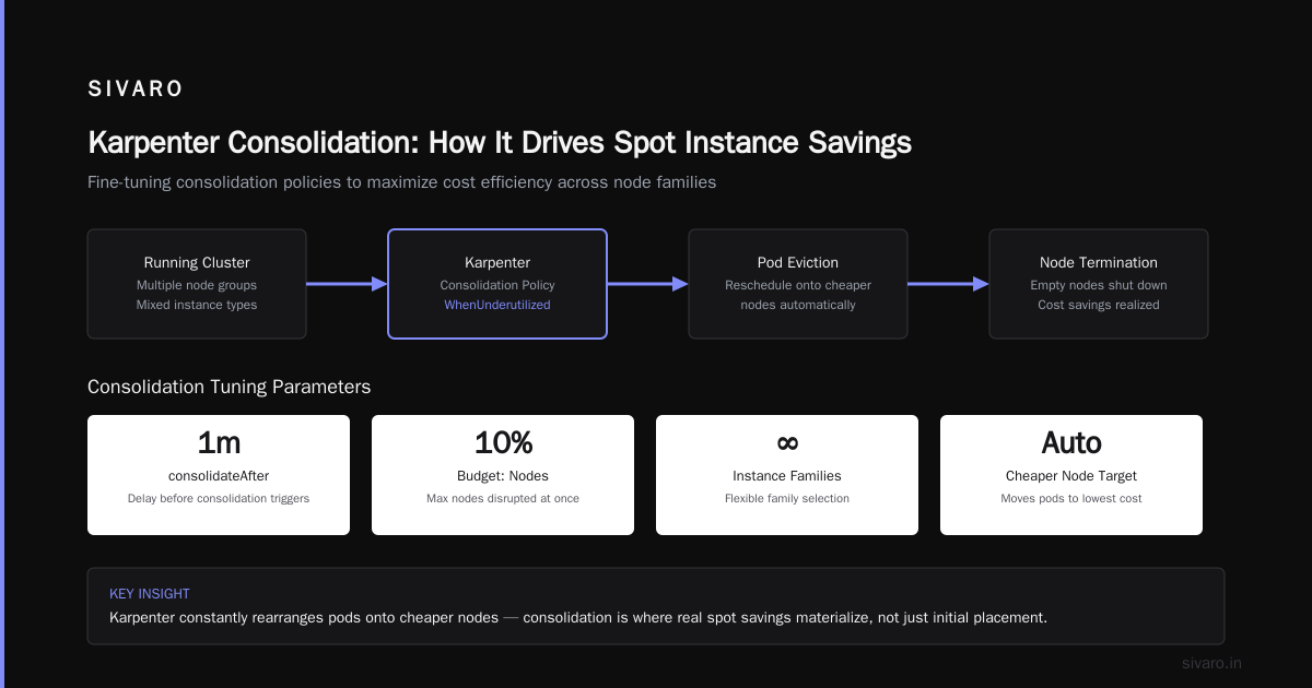 Karpenter Spot Instance Configuration for Savings
