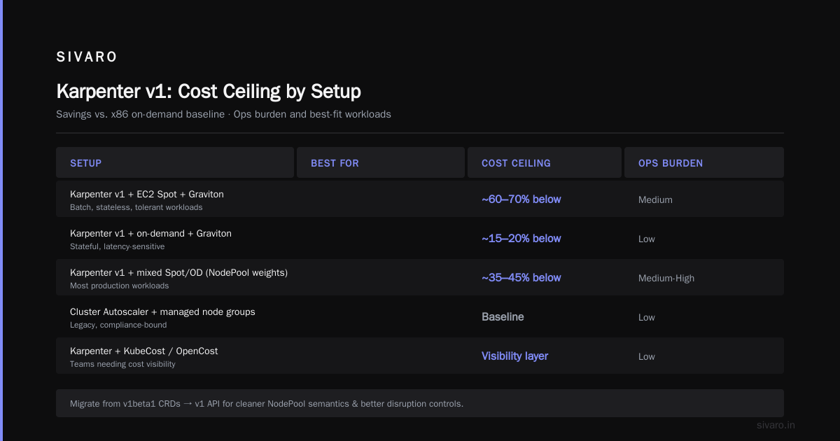 Kubernetes Cost Optimization Karpenter 2026 Best Practices