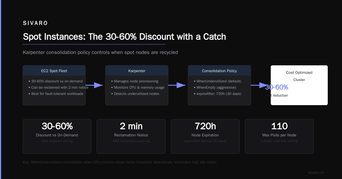 Spot Instances: The 30-60% Discount with a Catch