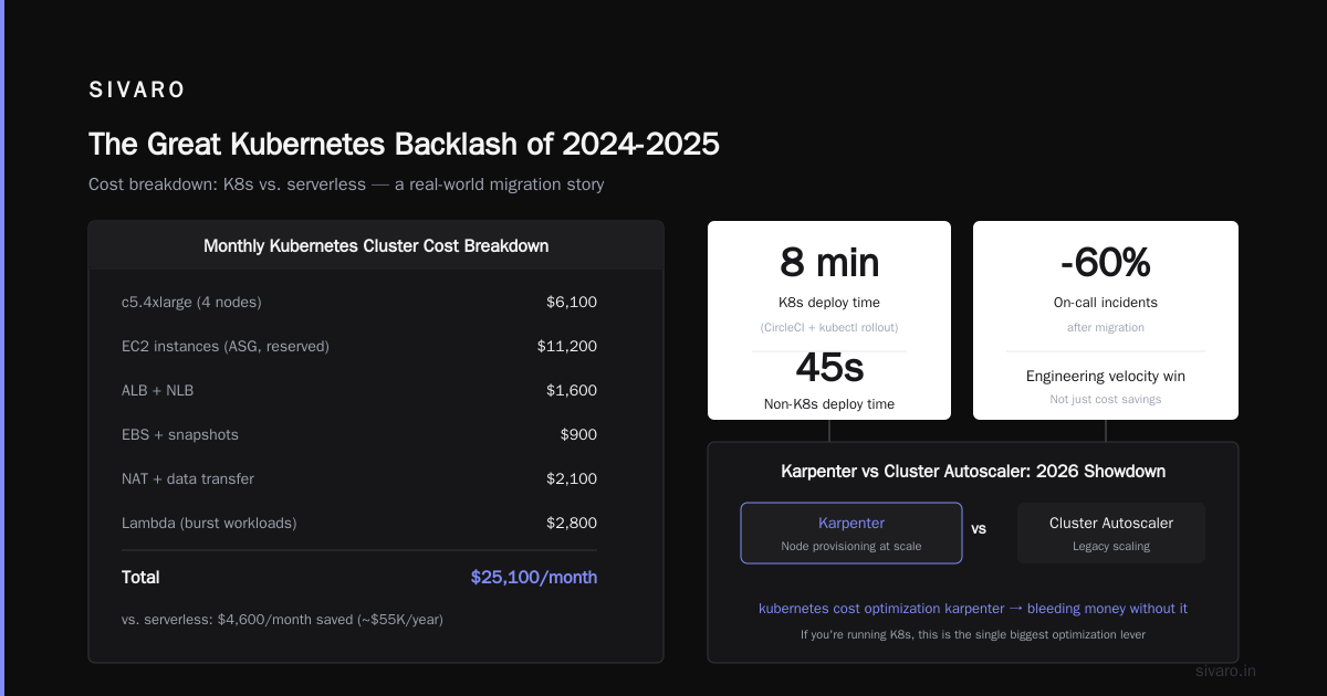 Kubernetes in 2026: What Works, What Doesn't, and What's Next