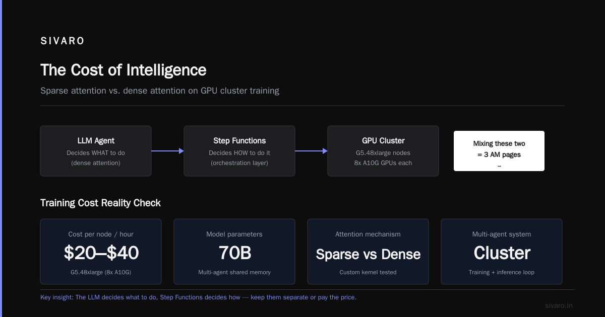 Stateful Agents, GPU Bills, and the Art of Not Breaking Production: AWS Multi-Agent System Best Practices