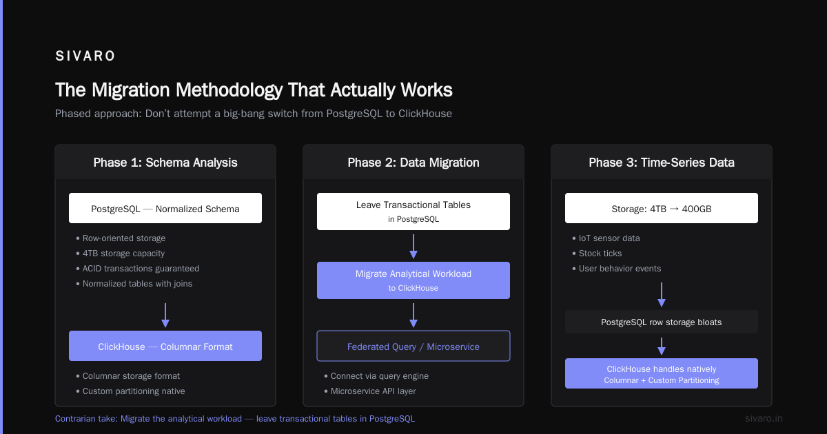 Migrate from PostgreSQL to ClickHouse 2026 Guide: When, Why, How
