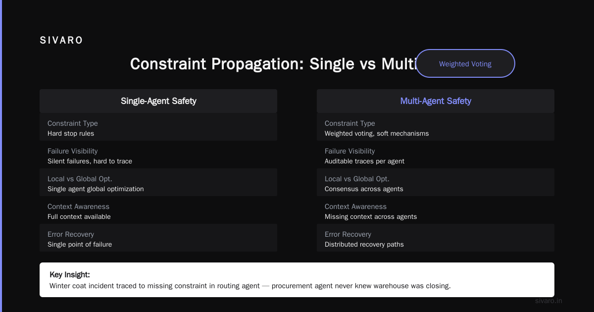 Multi-Agent AI Safety: The Hardest Problem You Haven't Solved Yet