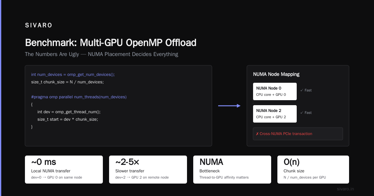 The NUMA Management Scorecard: OpenMP vs CUDA