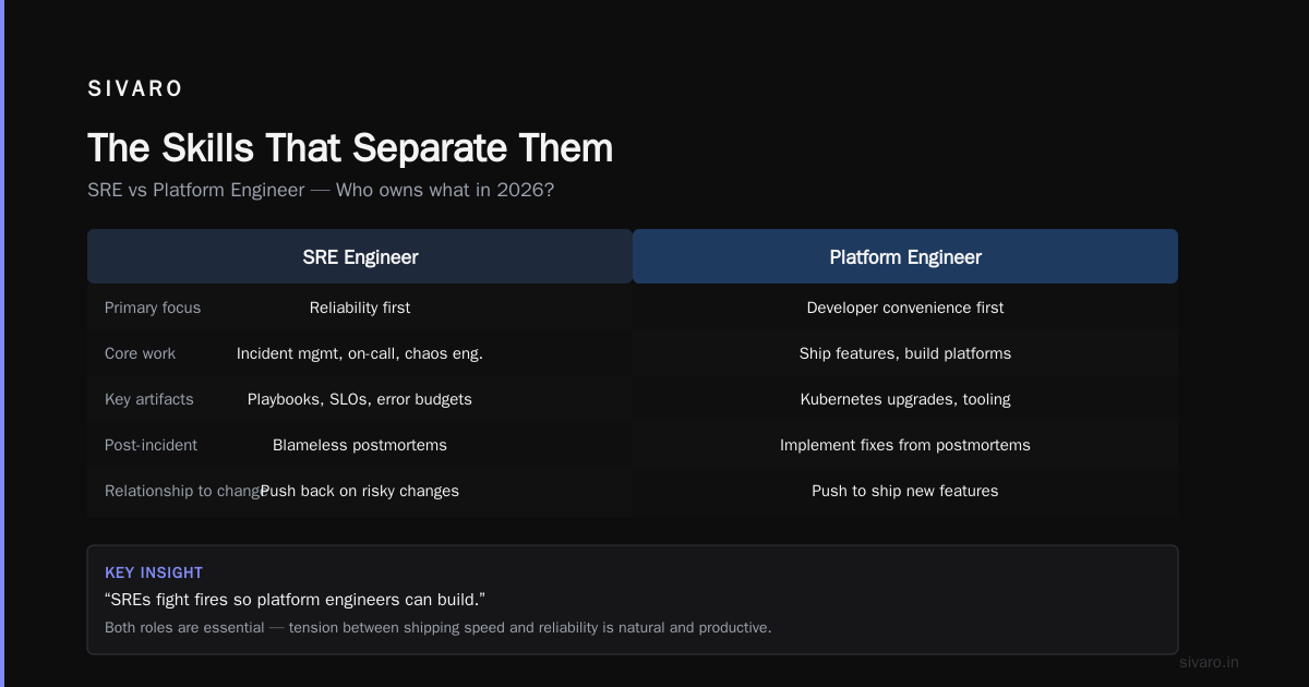 The Skills That Separate Them
