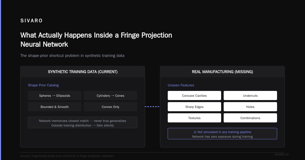 Shape-Prior Shortcuts Fringe Projection: The Hidden Trap in 3D Vision