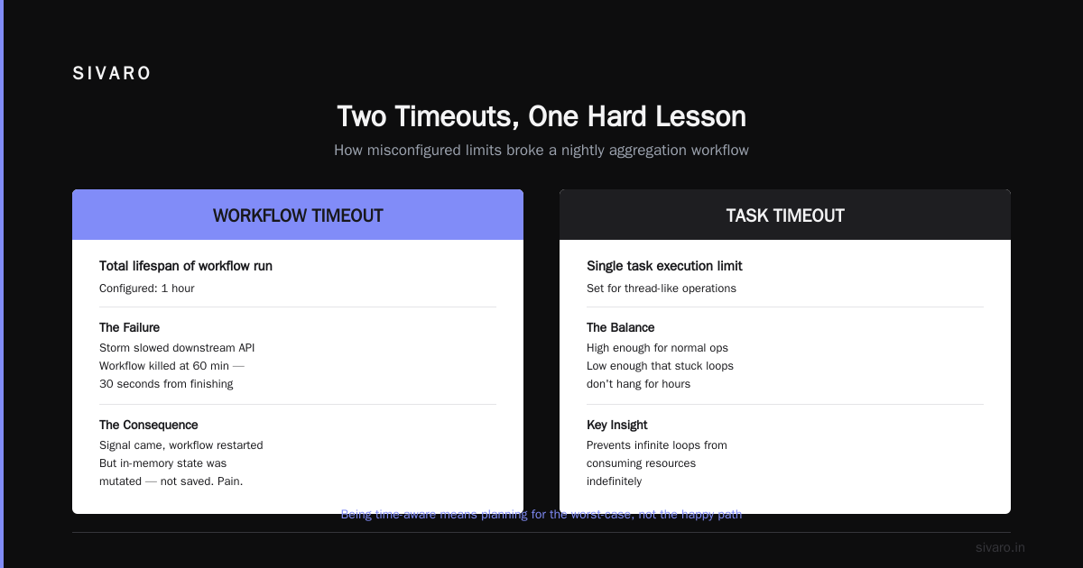 Wrapping Up: It's About Being Time-Aware