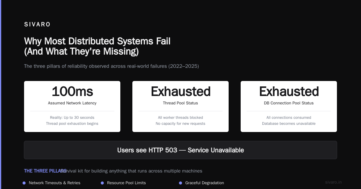 What Are the Three Pillars of Distributed Systems?