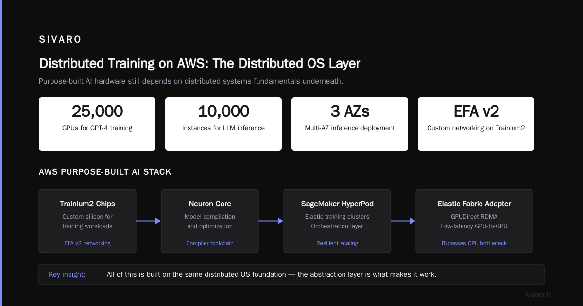 Distributed Training on AWS: Why You Need More Than Just GPUs