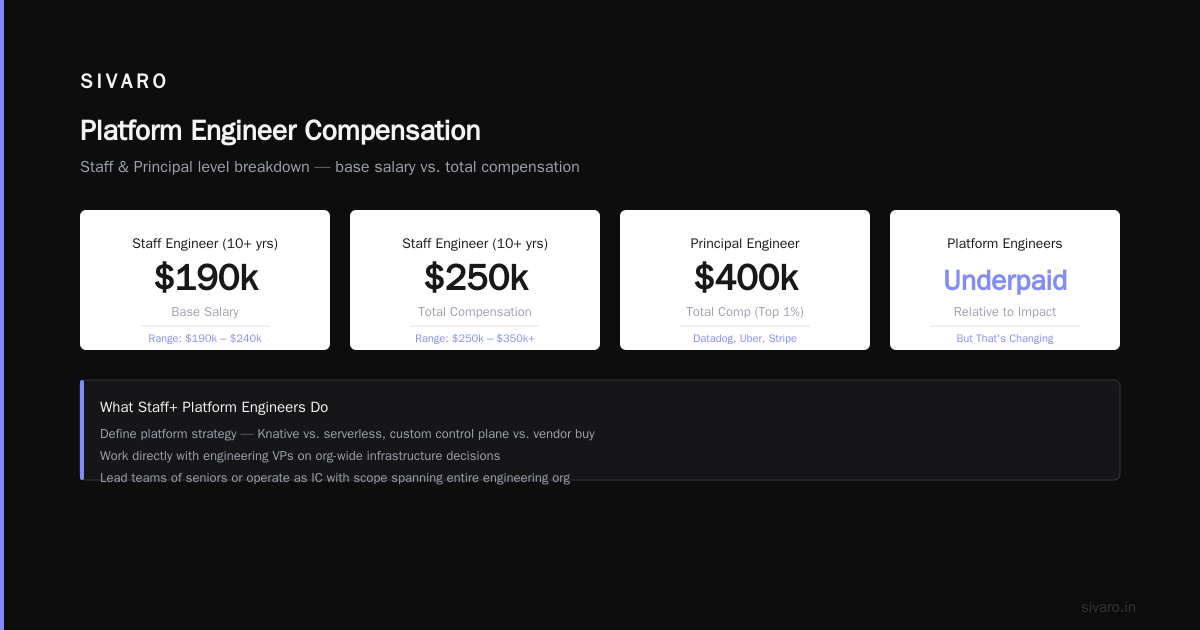 What Is a Platform Engineer's Salary? A 2026 Guide