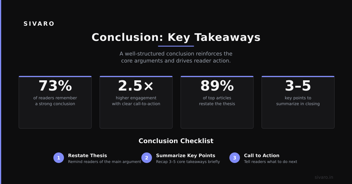 Summary and Next Steps