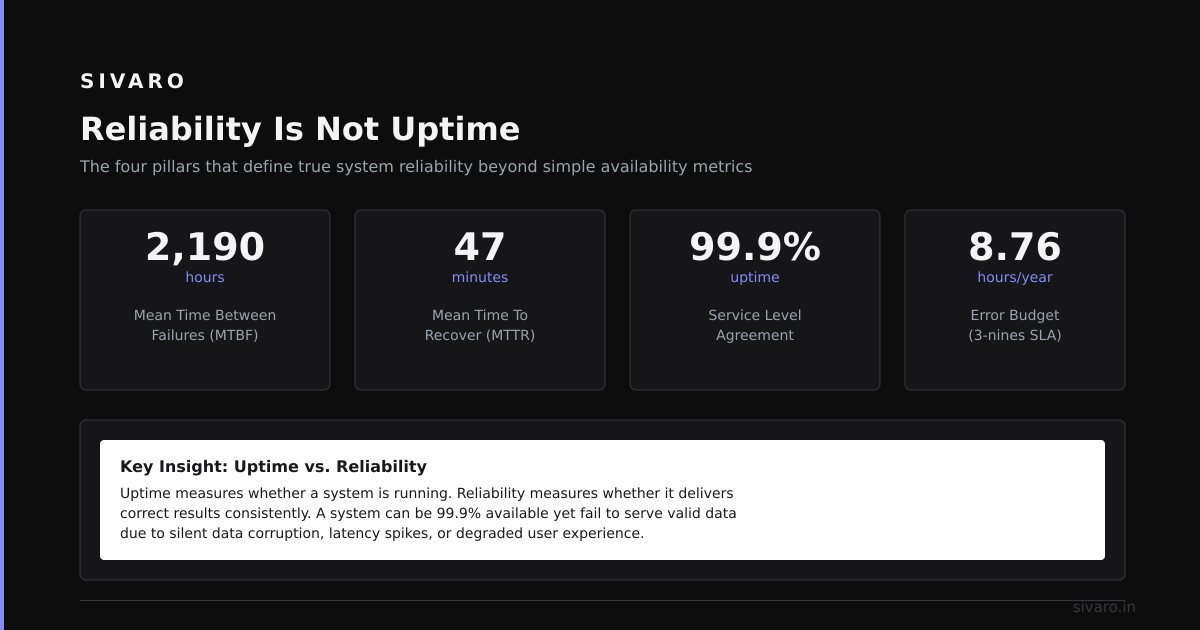 What Is Reliability in Kubernetes? It's Not What You Think