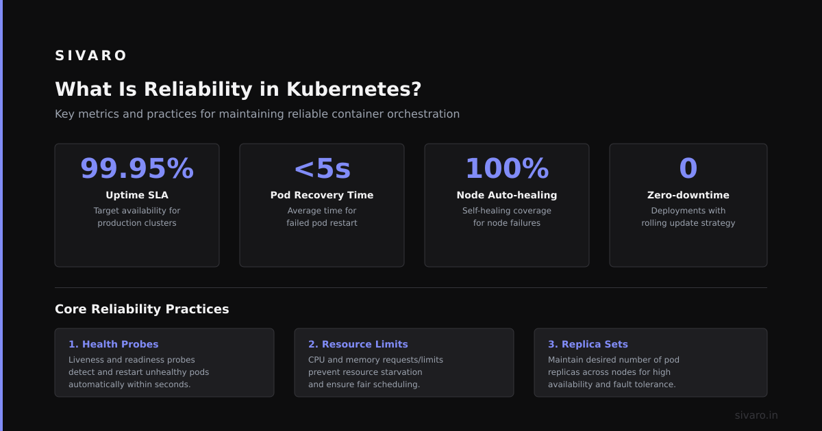 FAQs: What Is Reliability in Kubernetes?