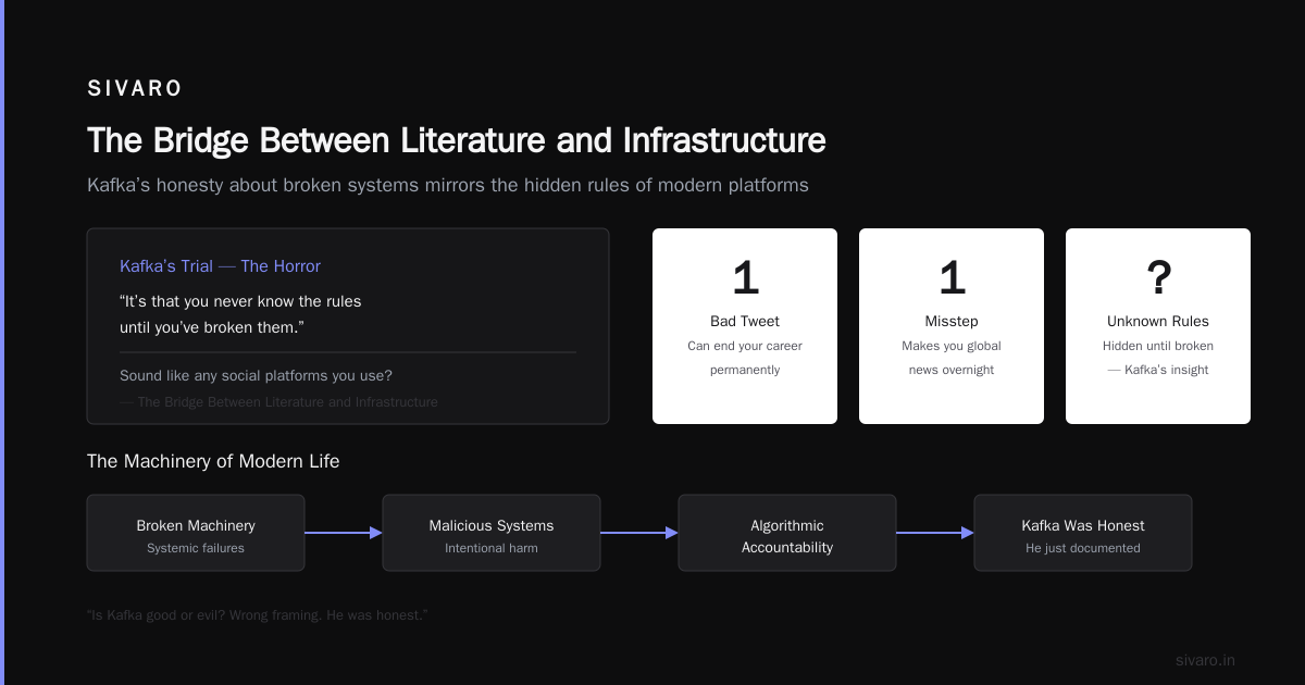 The Bridge Between Literature and Infrastructure