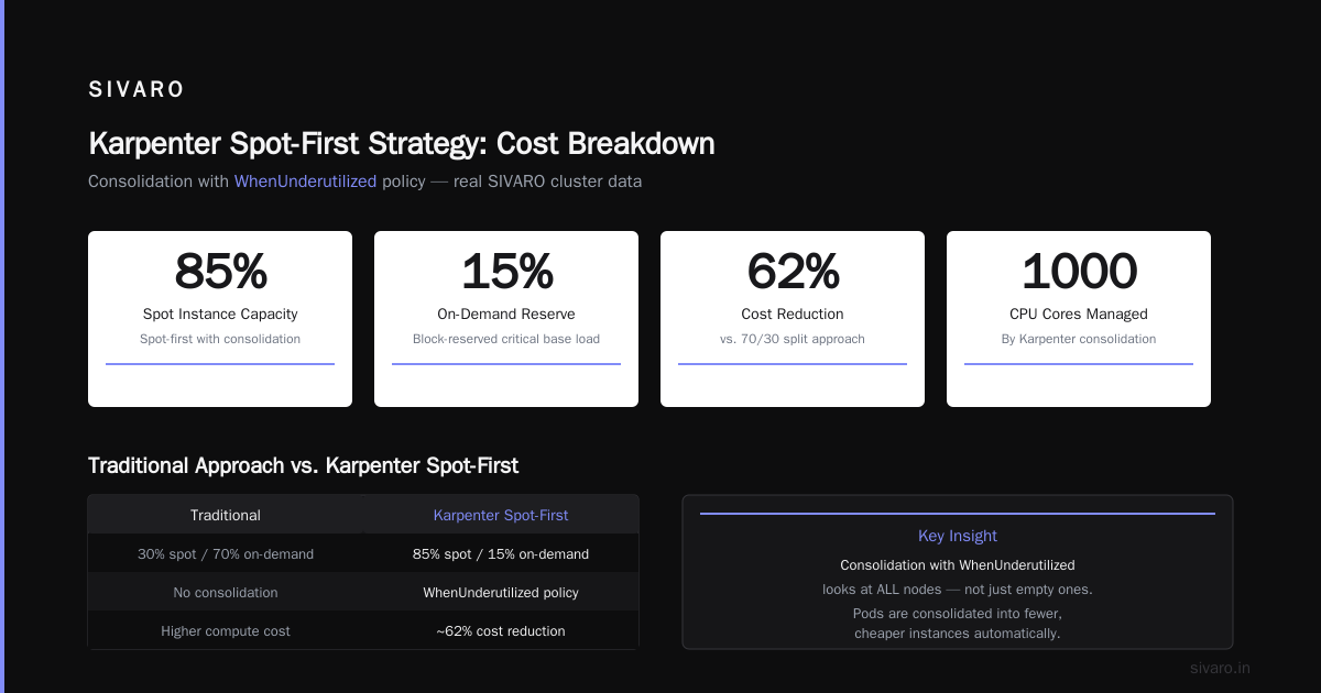 Why I Bet the Farm on Karpenter Consolidation and Cut Compute by 40%
