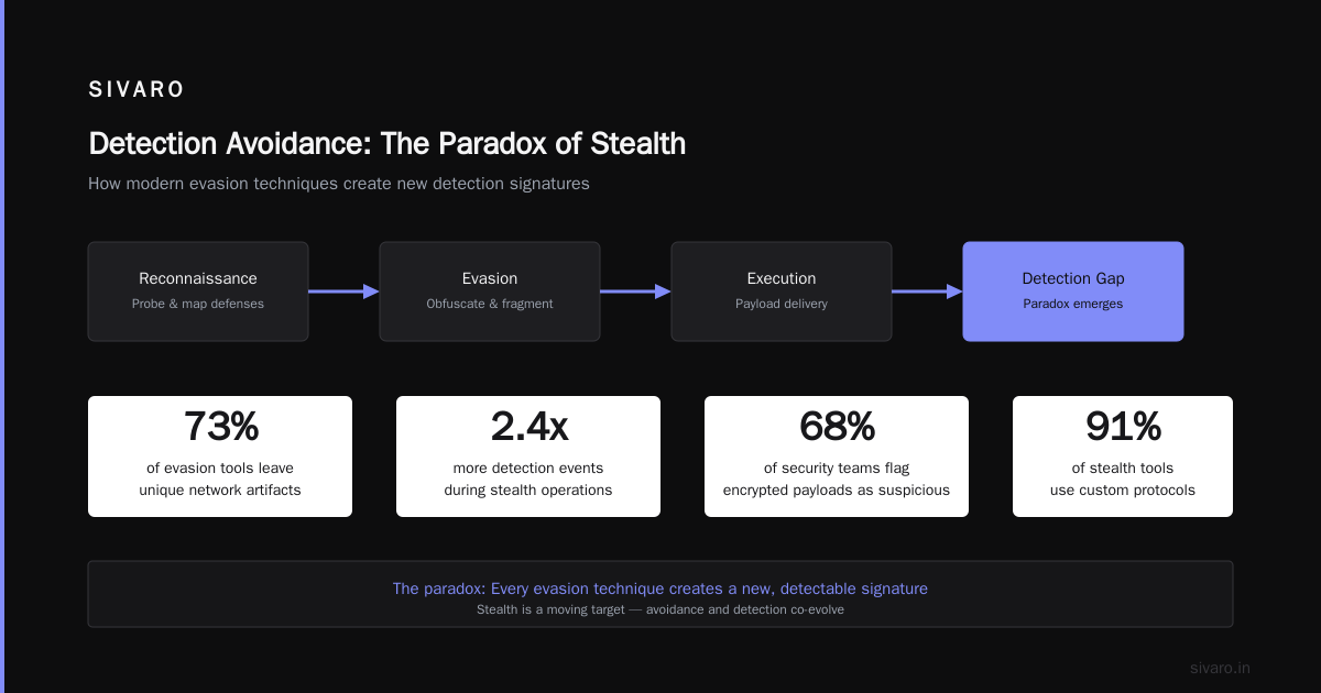 Detection Avoidance: The Paradox of Stealth