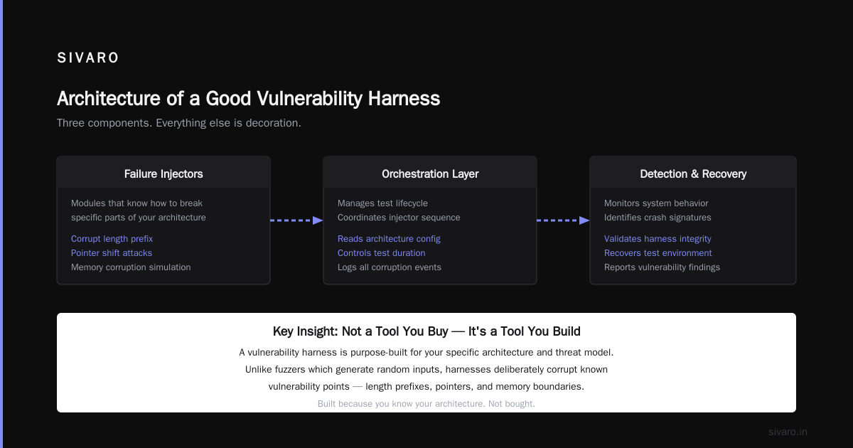 Why You Should Build Your Own Vulnerability Harness (And Why It's Hard)