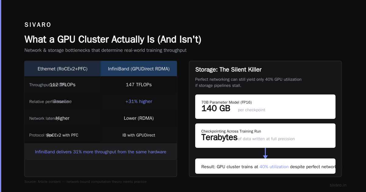 Why Your GPU Cluster for LLM Training Is Probably Wrong