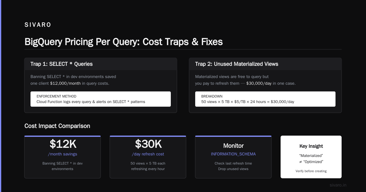You’re Probably Getting GCP BigQuery Pricing Per Query Wrong. Here’s the Real Math.